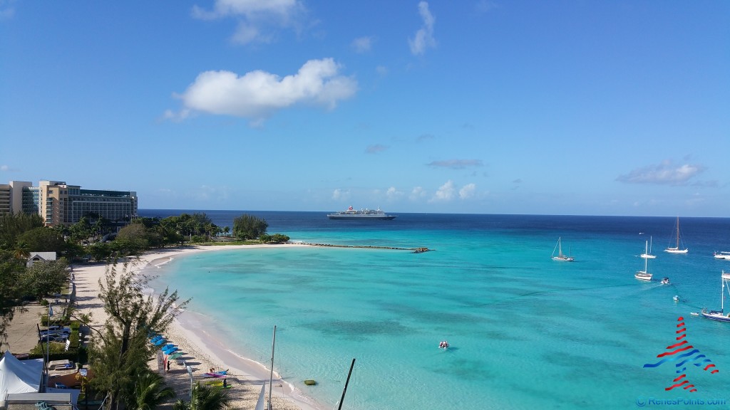 View from the Radisson Aquatica Resort in Barbados