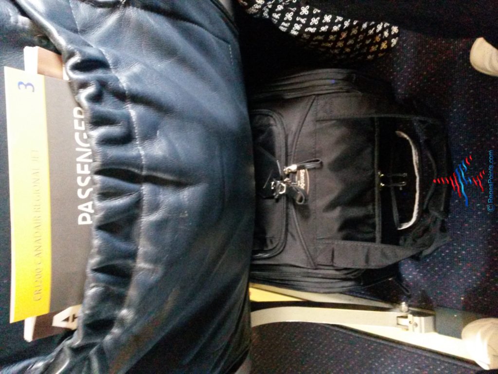 under seat bag for crj200s that fits renespoints blog review (1)