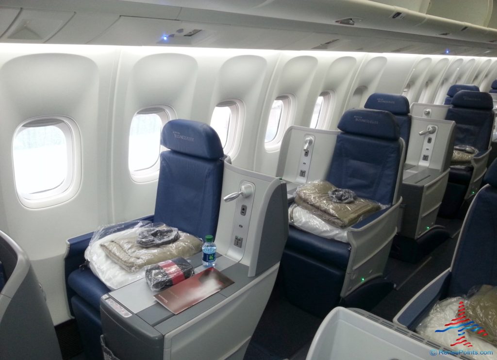Delta One 767 window seats