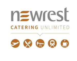a logo for a catering company