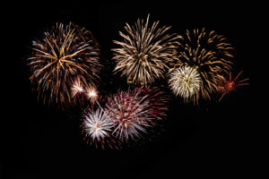 Fireworks light up the night sky. (Photo credit: ©iStock.com/AygulSarvarova)