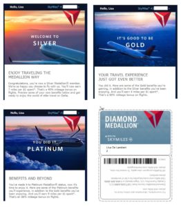 a collage of a flight ticket