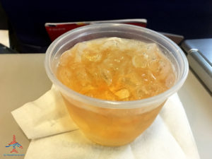 Wild Turkey bourbon is served during a Southwest Airlines flight to Las Vegas.