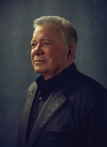 Actor William Shatner, who tweeted about René's Points travel blog!