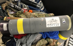 The TSA confiscated a missile launcher at BWI airport.