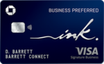The Ink Business Preferred card