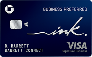 The Chase Ink Business Preferred card