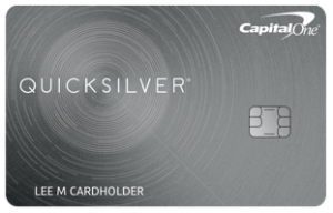 Capital One Quicksilver Rewards cash rewards credit card