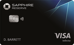 The Chase Sapphire Reserve® card.
