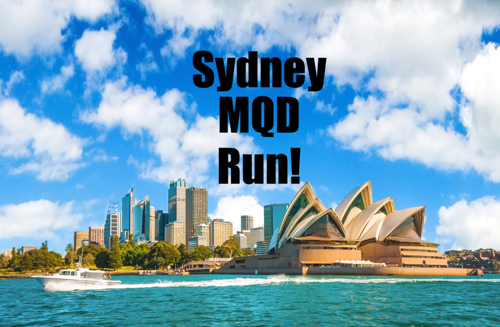 Mileage Run to Sydney!