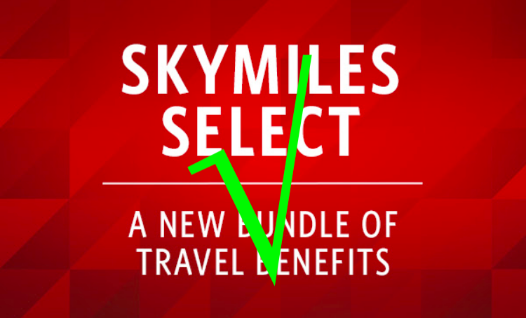 Delta SkyMiles Select counts toward American Express card airline incidental credit.