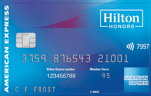 The Hilton Honors American Express Card.