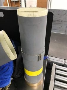 The TSA confiscated a missile launcher at BWI airport.