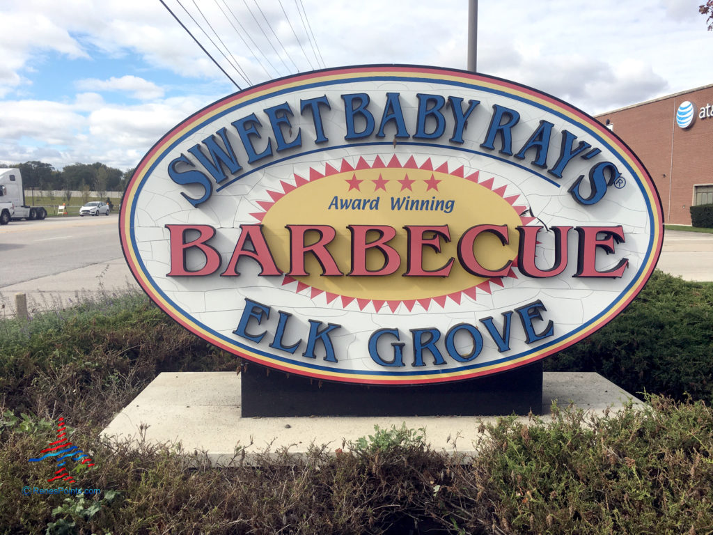 I should've been eating lunch today at Sweet Baby Ray's! 