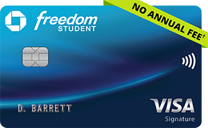 Learn how to apply for the Chase Freedom Student Visa Signature Card.