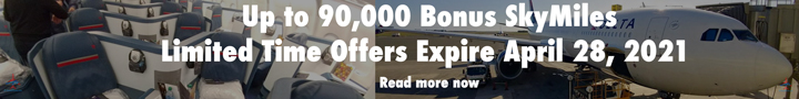 Limited time offers for the Delta American Express cards.