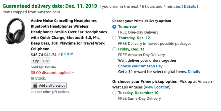 besdio noise-canceling earphones on sale at Amazon!